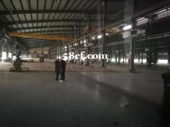 开发区单层钢结构厂房出租 层高13米 带行车