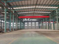 独门独院机械厂房出租有行车