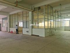 番禺钟村原房东厂房出租。面积1250方，证件齐全。