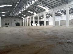 番禺区钟村镇3700方独院简易厂房出租，价格实惠，可入托头，