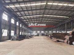 45000平钢结构厂房，层高10米，近国道，房东直租