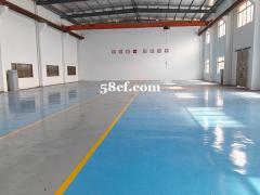花桥1000平米一楼厂房出租，新做环氧地坪，航车五吨